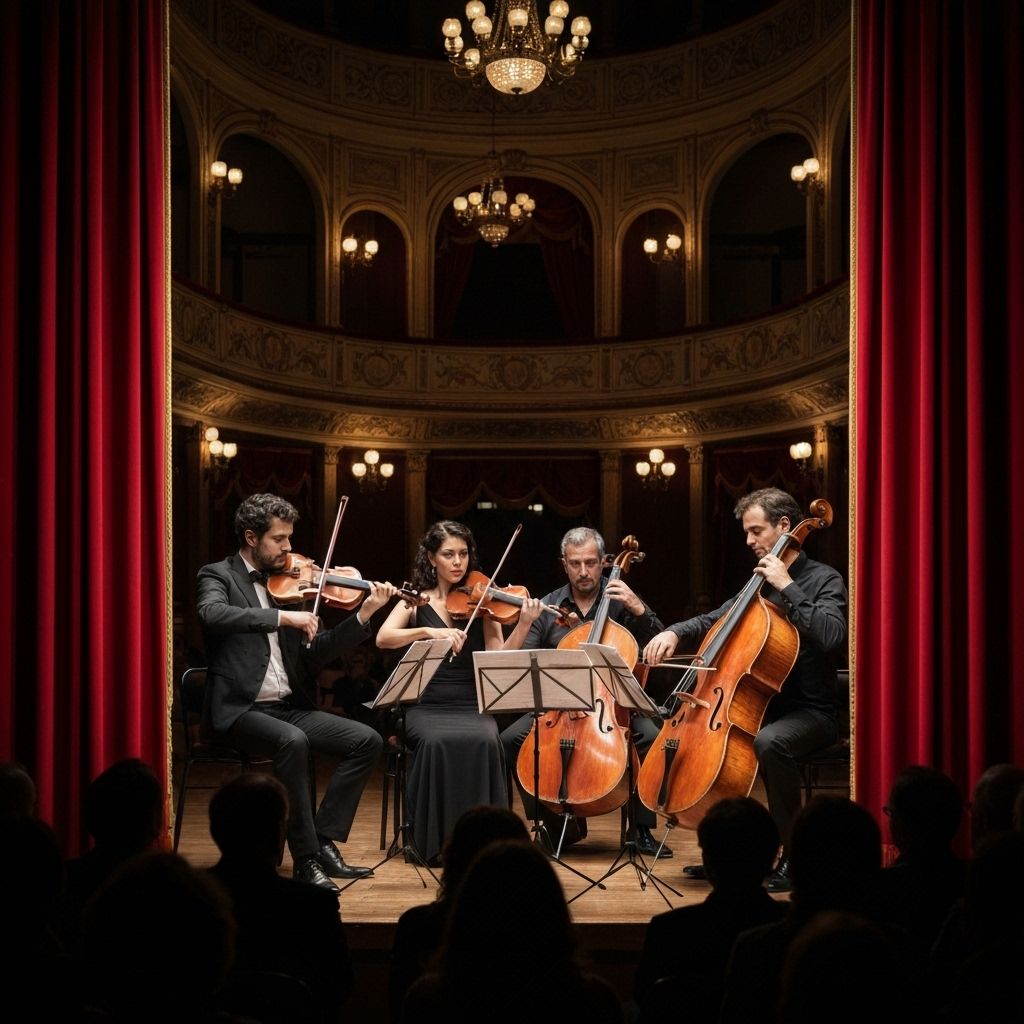 The Midnight Strings performing